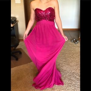 Long prom dress NWOT